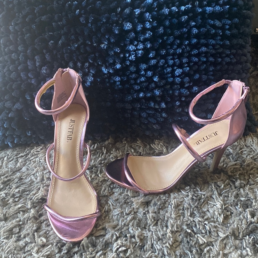 Shiny heels